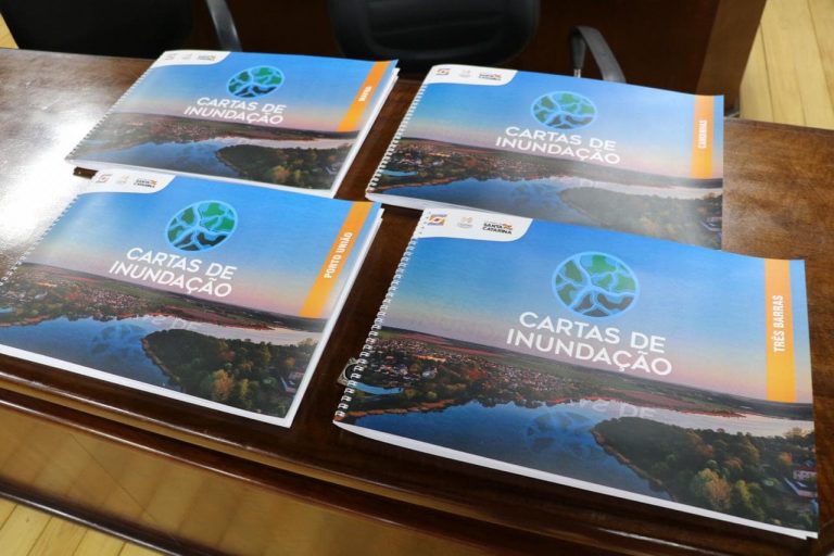 Municípios do Planalto Norte de Santa Catarina recebem Cartas de Inundação