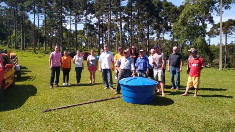 Agricultores de União da Vitória recebem kits para captação de água