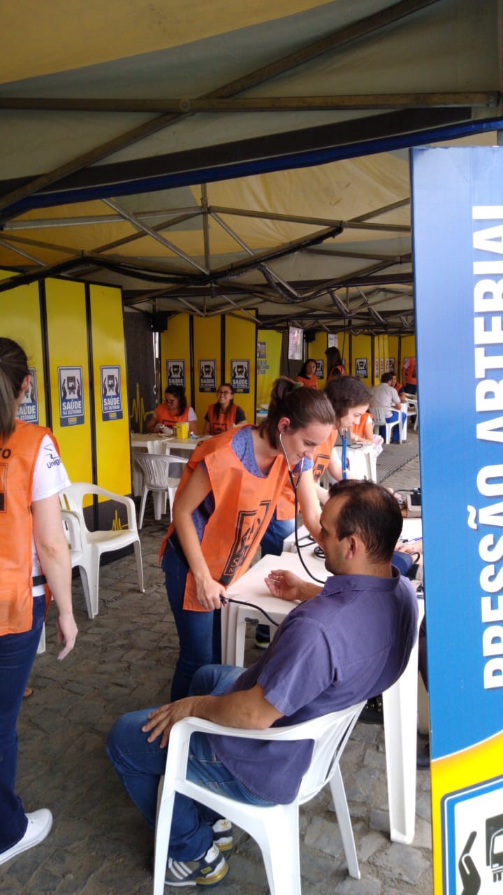 Uniguaçu participa do Programa Saúde na Estrada com o Posto Ipiranga