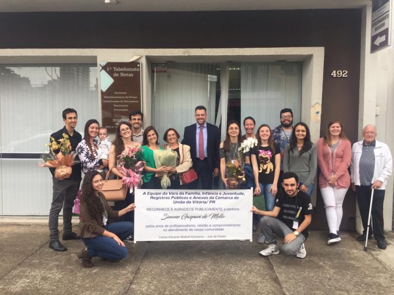 Homenagem de agradecimento público a Simone Gaspari de Mello