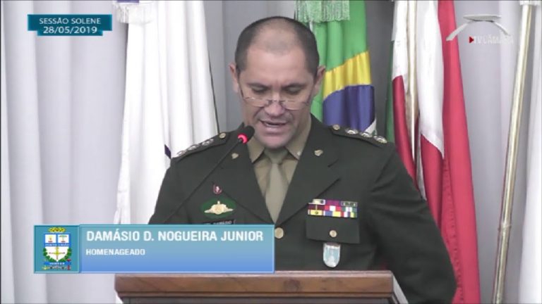 Coronel Damásio Douglas Nogueira Junior é Cidadão Honorário de Porto União