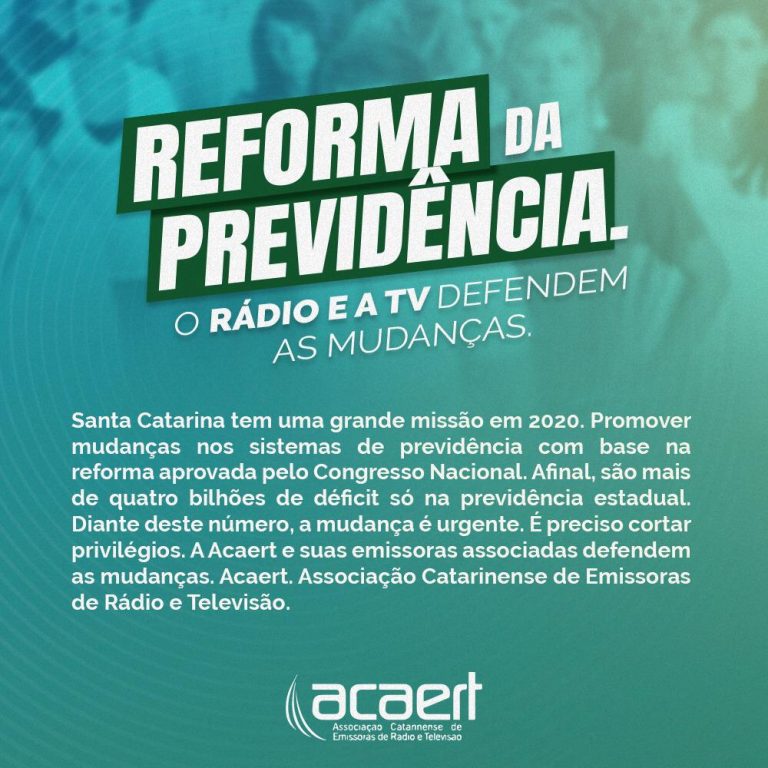 ACAERT promove mobilização em defesa da reforma da previdência nacional