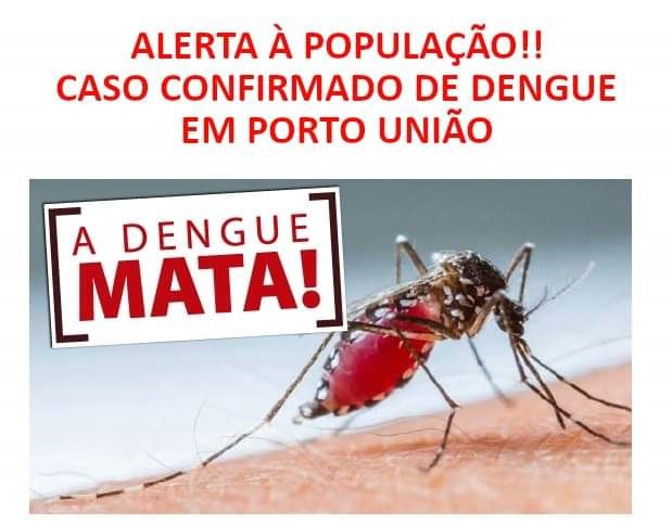 Confirmado primeiro caso de dengue em Porto União