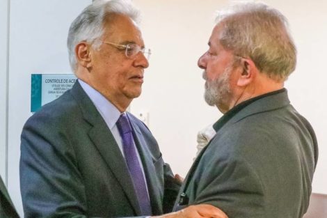 Fernando Henrique Cardoso e Luiz Inácio Lula da Silva são contra o impeachment do presidente Bolsonaro