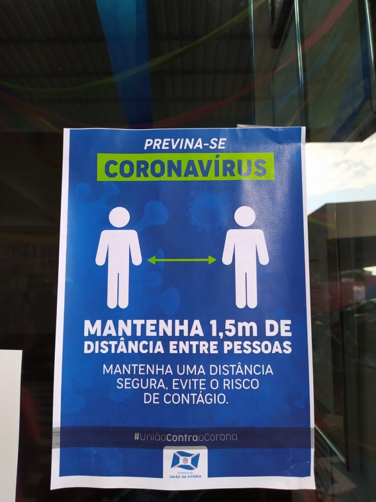 Para sua segurança, mantenha a distância