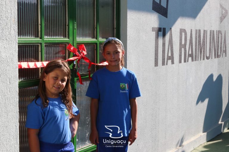 Uniguaçu participa da criação da Biblioteca ‘Tia Raimunda’ do Instituto Pia Marta