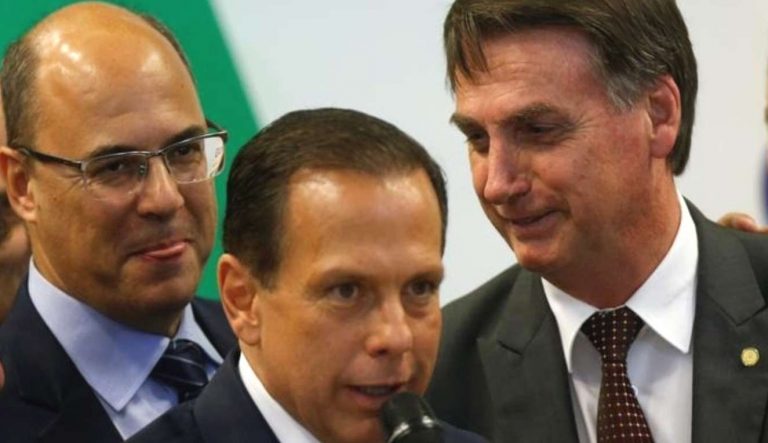 Bolsonaro critica os governadores de São Paulo e do Rio de Janeiro, o ministro da Saúde e diz que o coronavírus não passa de uma ‘gripezinha’