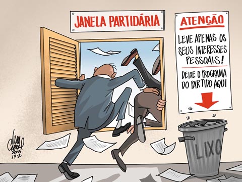 Aberta a partir desta quinta-feira (05) a ‘janela’ para mudar de partido