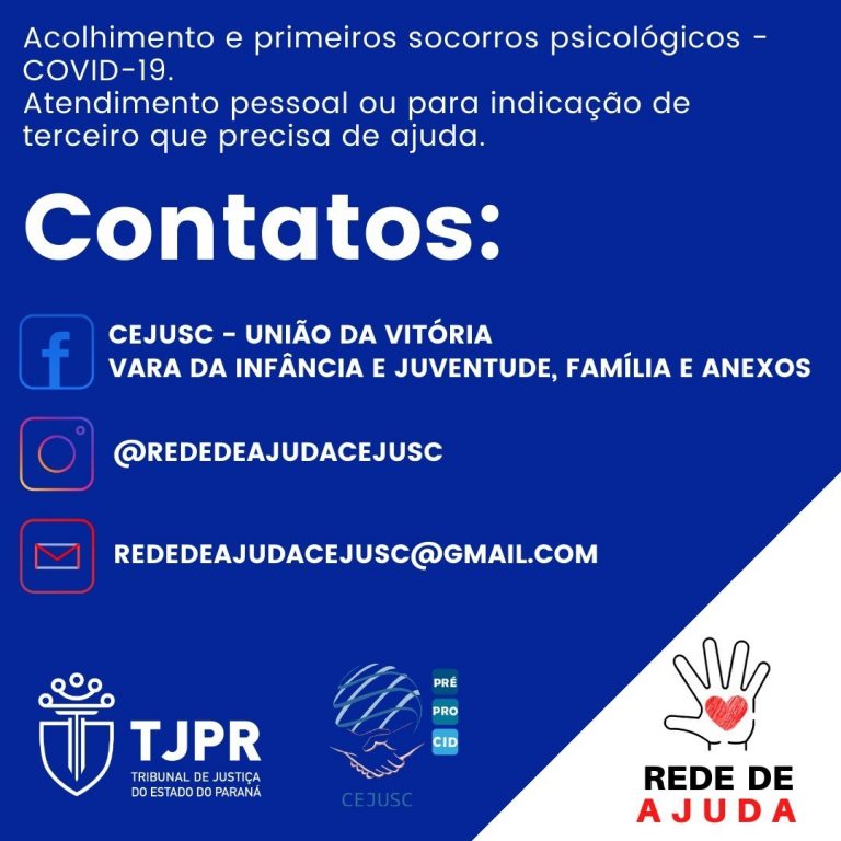 A RAC de Ajuda/CEJUSC e o acolhimento gratuito durante a pandemia do coronavírus