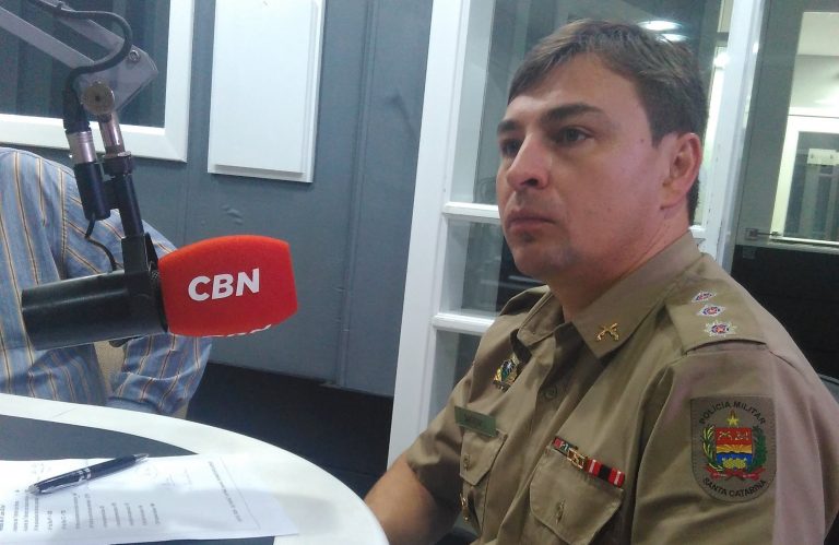 Santa Catarina ainda está em situação de emergência, diz o comandante do 3º Batalhão da Polícia Militar