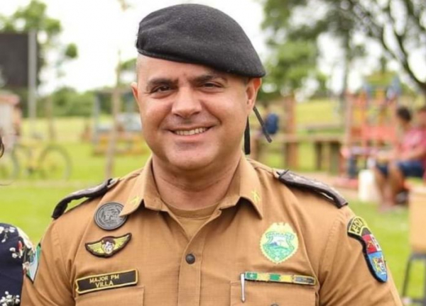 Coronel comandante do 5º Batalhão de Polícia Militar do Paraná está com o coronavírus