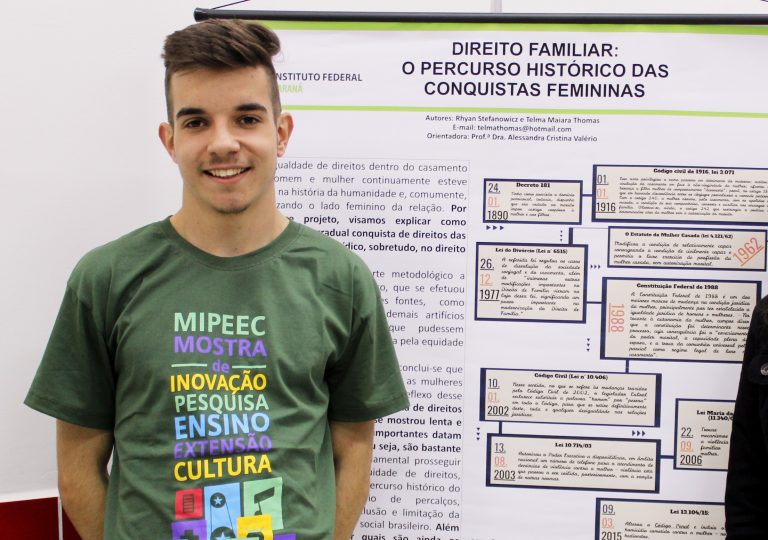 Estudante do IFPR/Campus de União da Vitória é selecionado para programa especial da Embaixada dos Estados Unidos