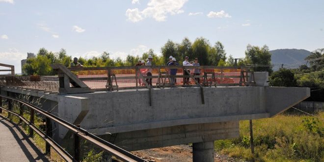 750 será a cota da cabeceira da ponte ‘José Richa’, que liga o centro ao distrito de São Cristóvão