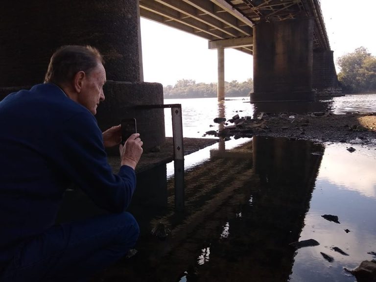 Dago Alfredo Woehl e o Rio Iguaçu