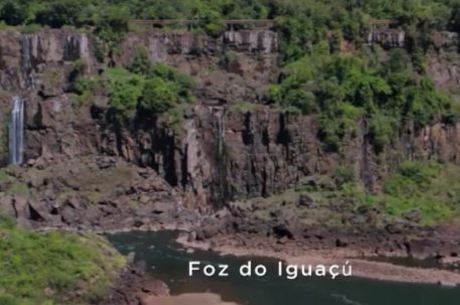 A maior seca das últimas décadas muda a imagem das cataratas do Rio Iguaçu