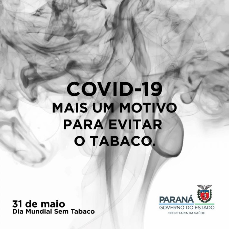 Dia Mundial (31 de maio) sem tabaco alerta para riscos da Covid-19 em fumantes