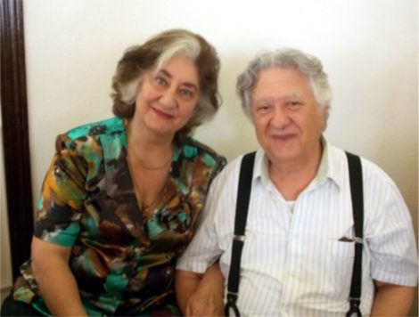 Doutor Odilon Muncinelli e a homenagem de sua esposa Aldair Muncinelli no dia de seu aniversário