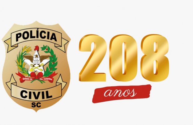 Polícia Civil de Santa Catarina comemora 208 anos arrecadando mais de cinco toneladas de alimentos