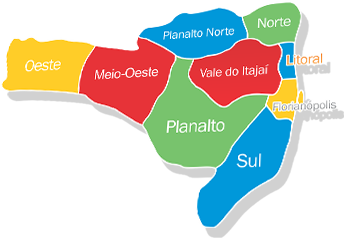 Chuvas e fortes rajadas de ventos podem atingir a região do Planalto Norte catarinense neste domingo (12)