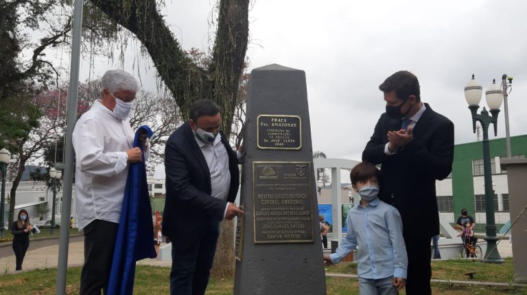 No Dia da Independência, a inauguração da revitalização do “Altar da Pátria” – a Praça Coronel Amazonas