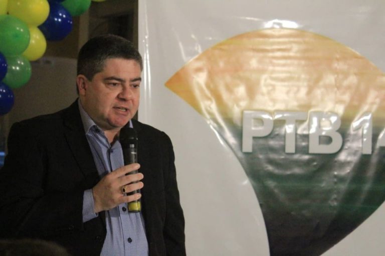 PTB de União da Vitória abre convenção e afirma apoio ao ex-prefeito Pedro Ivo e confirma o advogado Ernani Bortolini como vice