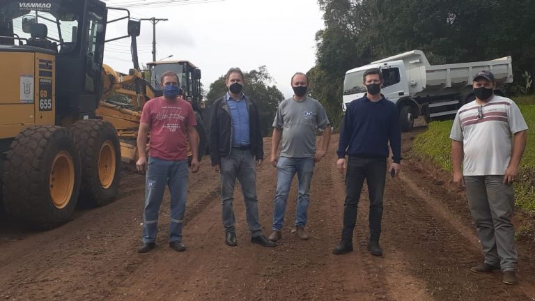 Ruas do bairro São Brás em União da Vitória recebem melhorias