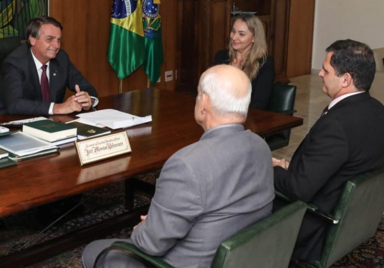 Governadora Daniela é recebida pelo presidente Jair Bolsonaro