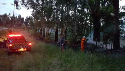 Ministério Público de Santa Catarina garante ao Corpo de Bombeiros de Canoinhas Kit Pick-Up para combate a incêndio