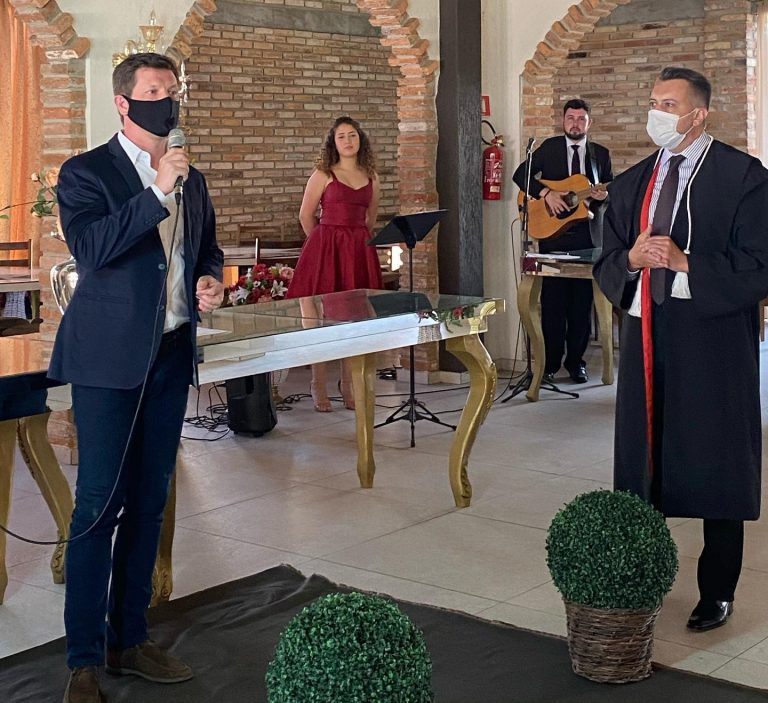 CEJUSC e parceiros oficializam o ‘SIM’ de 14 casais em casamento coletivo online