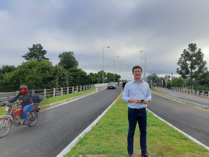 Está liberada a sonhada ponte que liga o centro da cidade ao populoso distrito de São Cristóvão