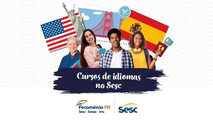 Últimos dias para inscrição de bolsas gratuitas para o curso de inglês do SESC de União da Vitória