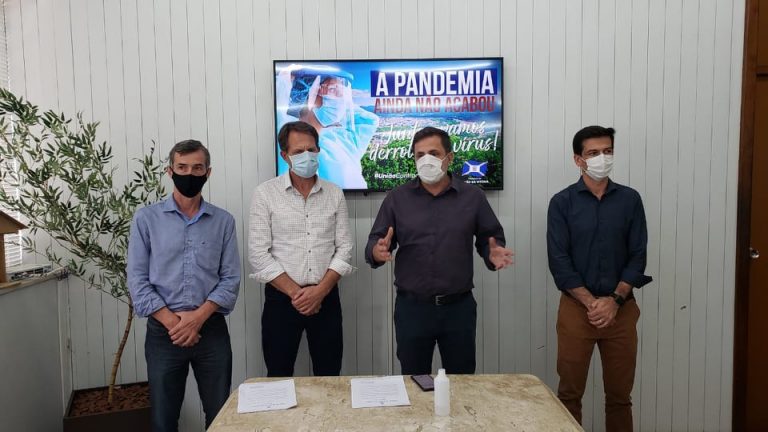 Gravidade da pandemia da Covid-19 obriga prefeito Bachir Abbas (União da Vitória) a assinar decreto endurecendo as regras