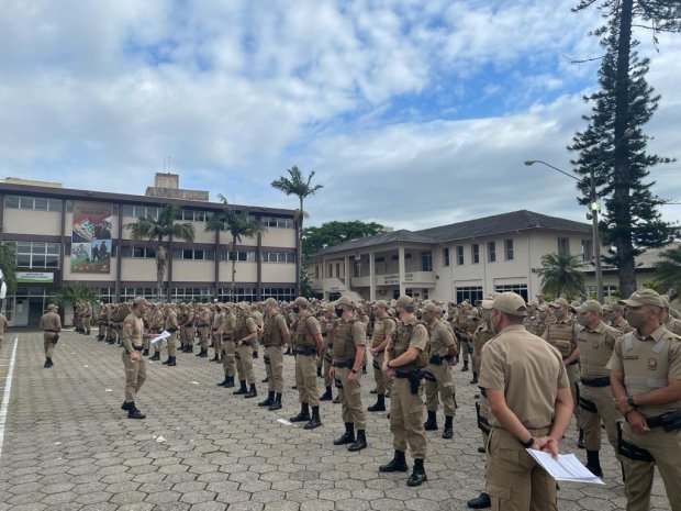 Governo de Santa Catarina convoca mais 500 para integrar a Polícia Militar