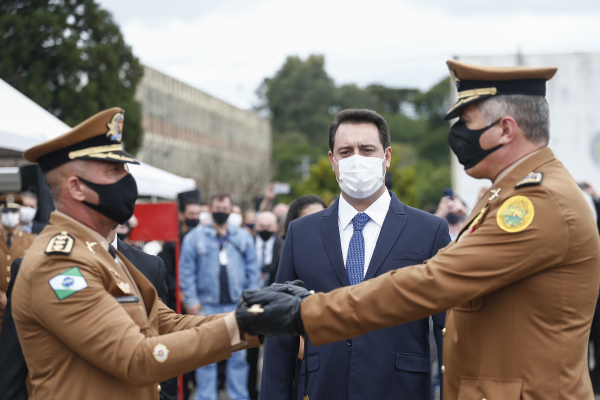 Coronel Hudson Leôncio assume o comando da Polícia Militar do Paraná