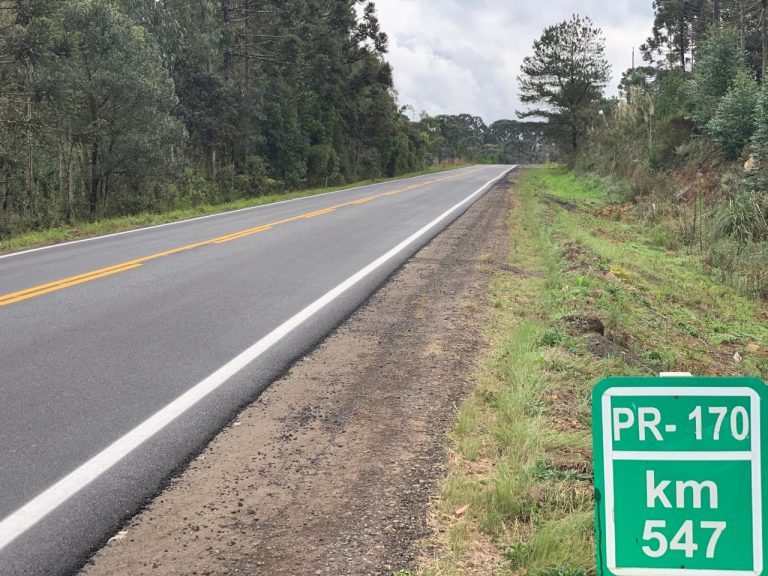 Em boas condições as rodovias estaduais do Paraná na região de União da Vitória, mas tem problema que precisa da atenção de Hussein Bakri