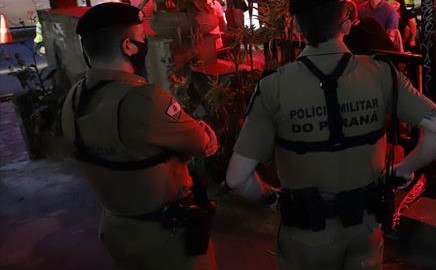 Polícia Militar está agindo com rigor em todo o Paraná visando o cumprimento das regras para diminuir a disseminação da Covid-19