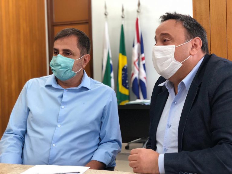 Bachir e Hussein juntos no objetivo da implantação do Distrito Industrial