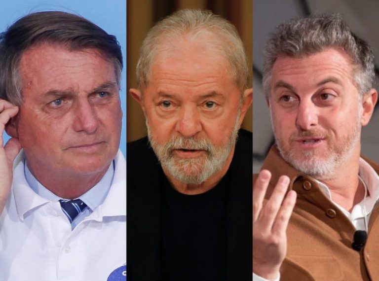 Pesquisa PoderData: Só Lula e Huck venceriam Bolsonaro no segundo turno