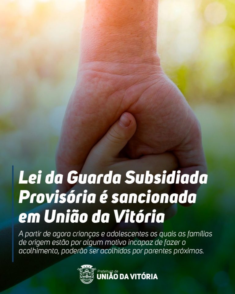 Prefeito Bachir Abbas sanciona lei que cria o Programa de Guarda Subsidiada Provisória