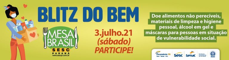 “Blitz do Bem” será realizada sábado (03) em União da Vitória