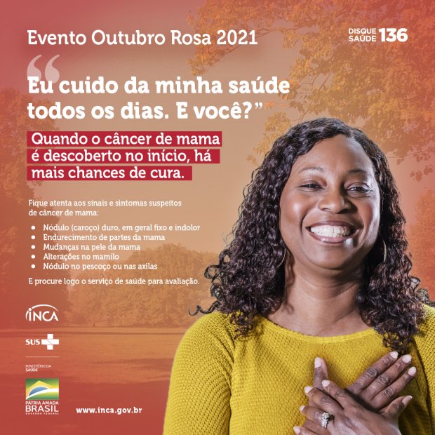 Outubro Rosa: Mês de alerta para diagnóstico precoce do câncer de mama e de colo do útero