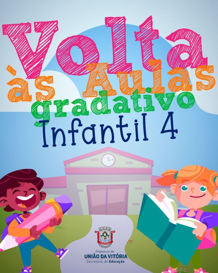 Aulas do Infantil serão retomadas presencialmente em União da Vitória