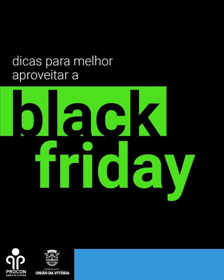 Procon de União da Vitória orienta população sobre compra na Black Friday