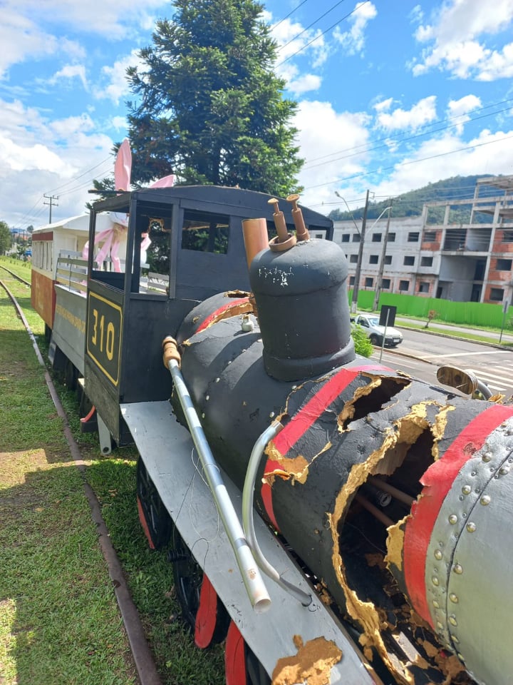 Mais um ato de vandalismo cruel em Porto União