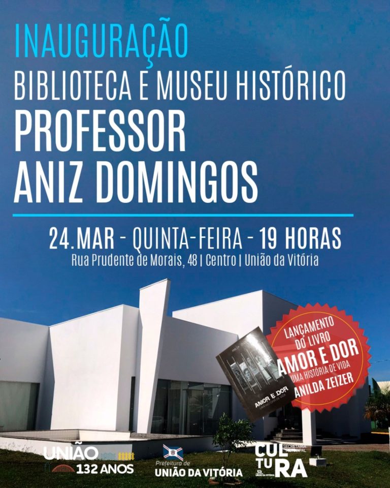 Museu Histórico ‘Professor Aniz Domingos’ será inaugurado no dia 24