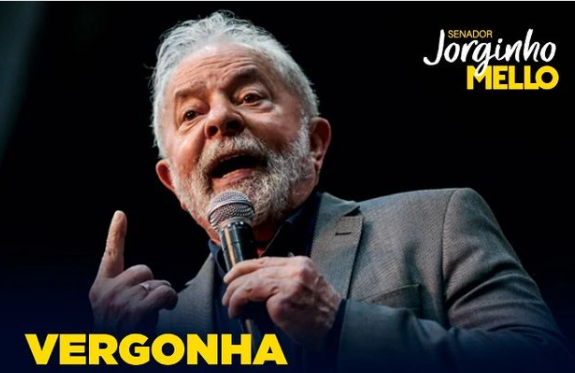 Senador Jorginho Melo dispara metralhadora contra Levandoski