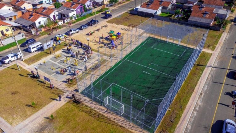 Começam as obras do ‘Meu Campinho’ dos bairros Rio da Areia e Lagoa Dourada