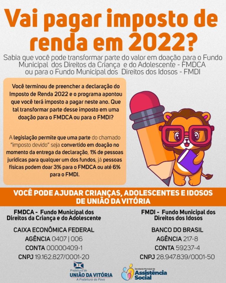 Vara da Família apoia doação de Imposto de Renda devido para Fundos Municipais