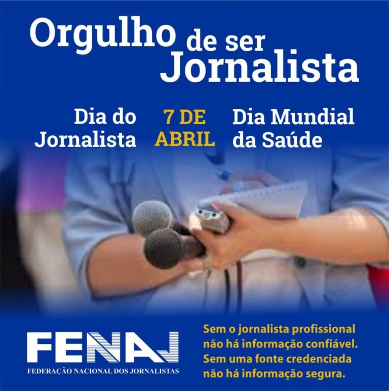 7 de abril – Dia do Jornalista