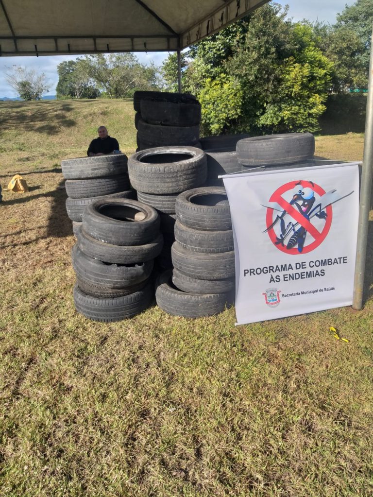 Coleta de pneus nesta quinta, sexta e sábado no Distrito de São Cristóvão